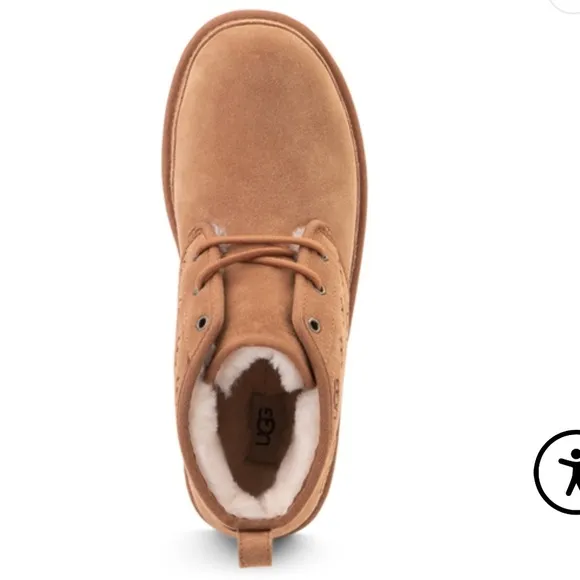 Mens UGG Neumel Emboss Chukka Boot - Chestnut