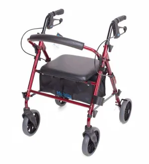 Mobilis Plus walking frame - Red - Free Shipping