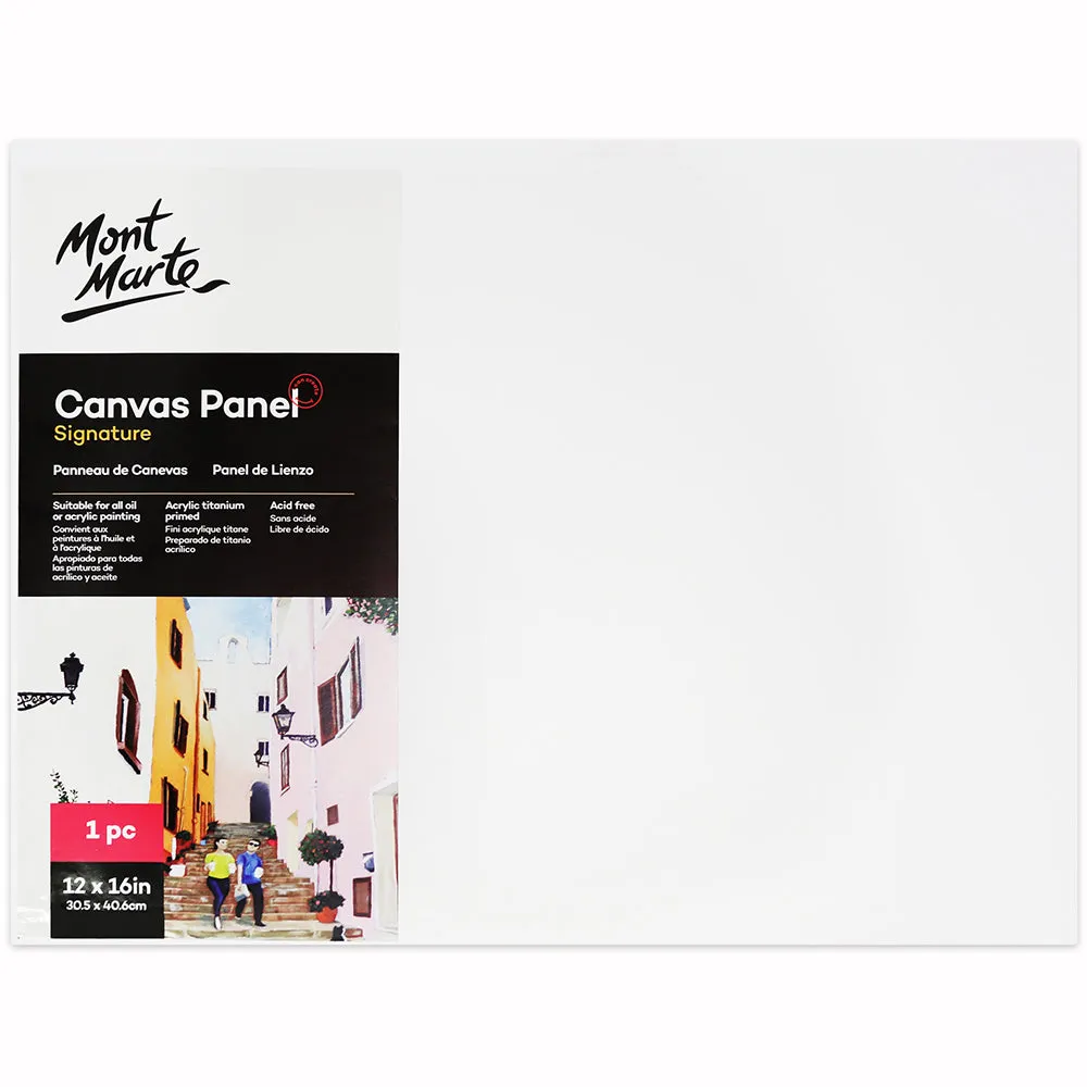 MONT MARTE Canvas Panel 12″ x 16″ (30.5 x 40.6cm) - 1pc