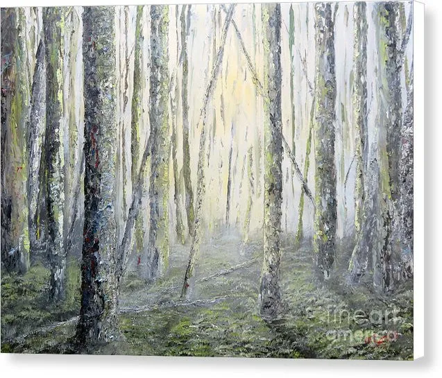 Mourning Light - Canvas Print