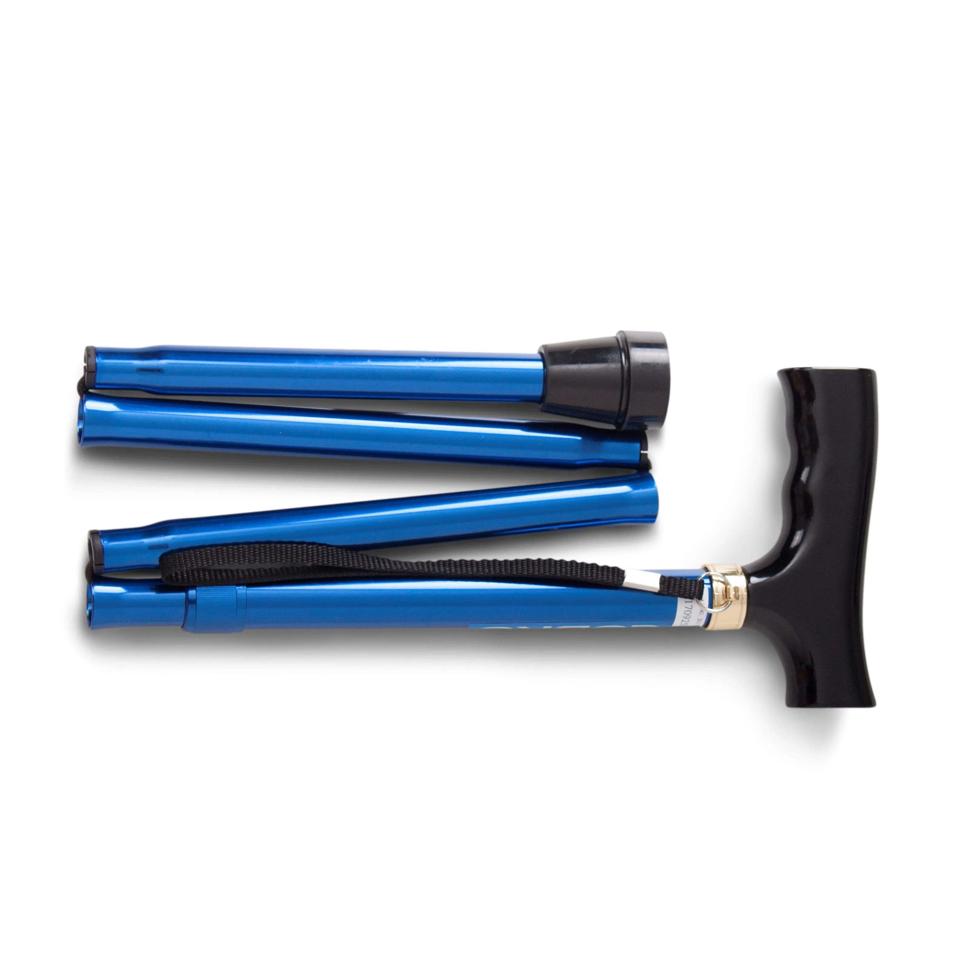 Movere T handle folding walking stick