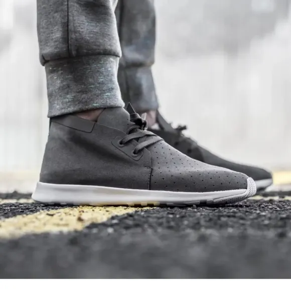 Native Apollo Chukka Dublin Gray Sneaker Boots Size 10