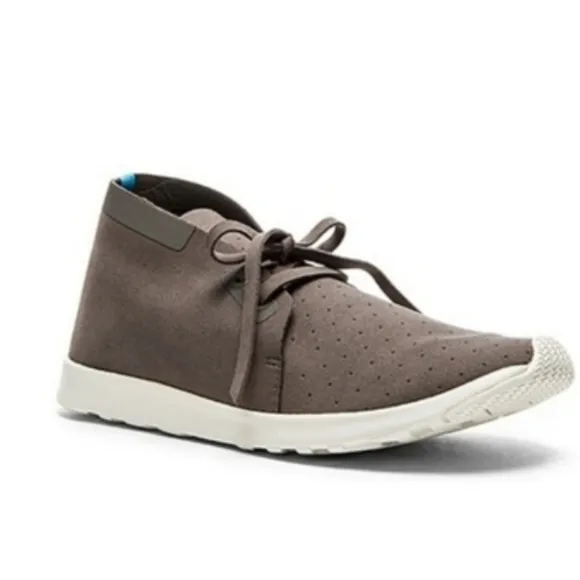 Native Apollo Chukka Dublin Gray Sneaker Boots Size 10