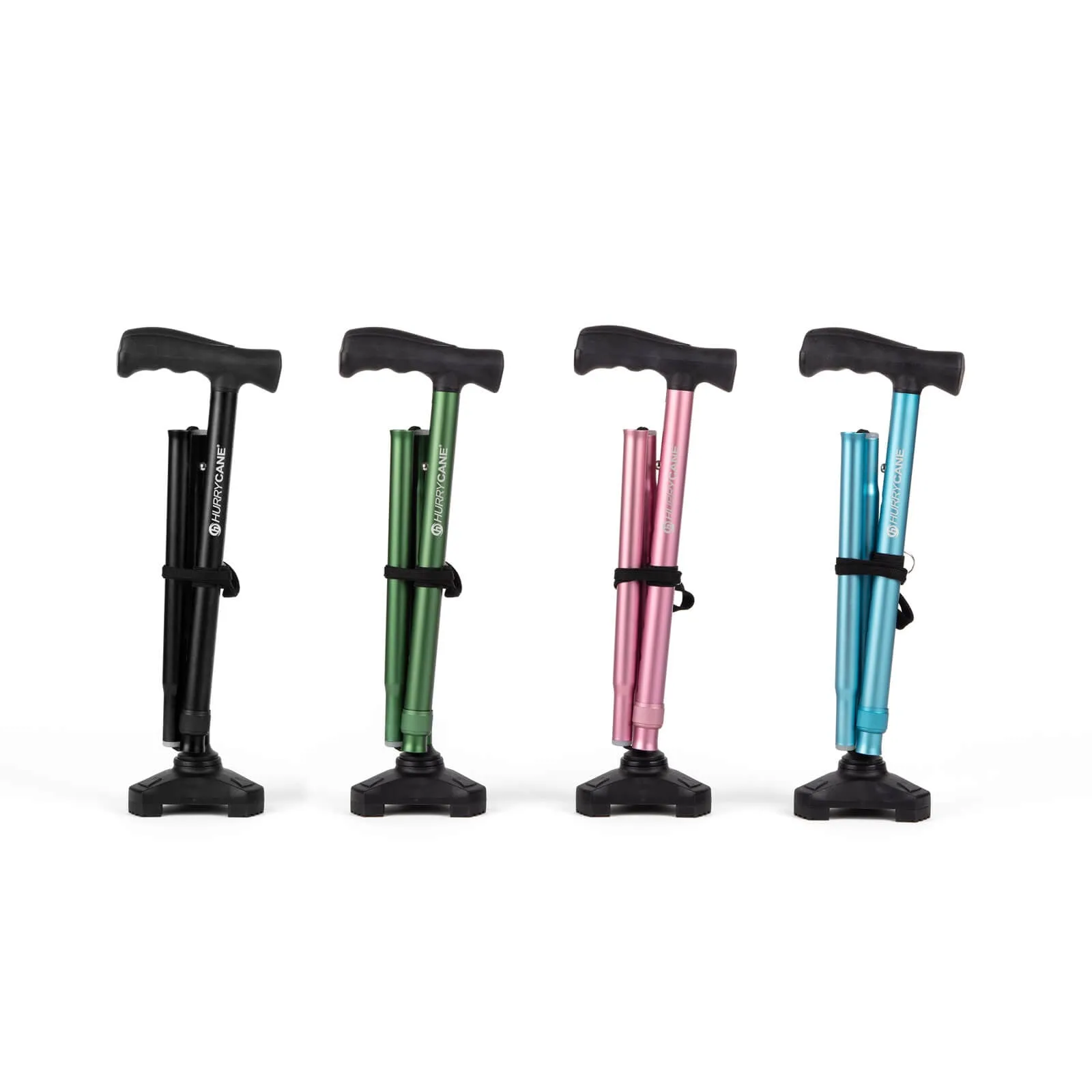 New HurryCane 2 Comfort Edition Folding Walking Cane
