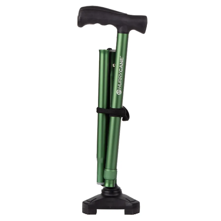 New HurryCane 2 Comfort Edition Folding Walking Cane