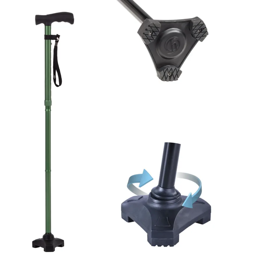 New HurryCane 2 Comfort Edition Folding Walking Cane