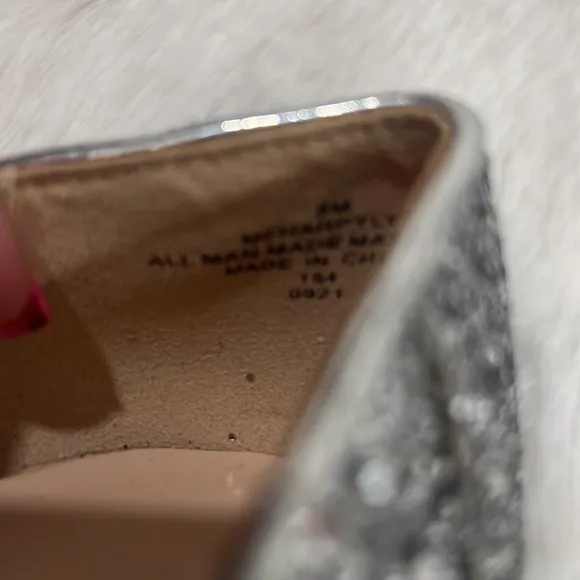 NEW MARC FISHER HARPYLY Bedazzled GLITTERY SPARKLING Ombré HEELS
