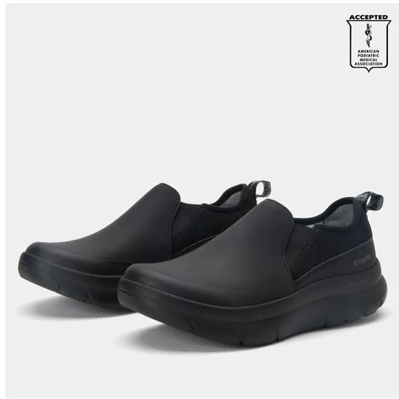NIB Alegria Shift Lead Black Mesh Shoe Size 9