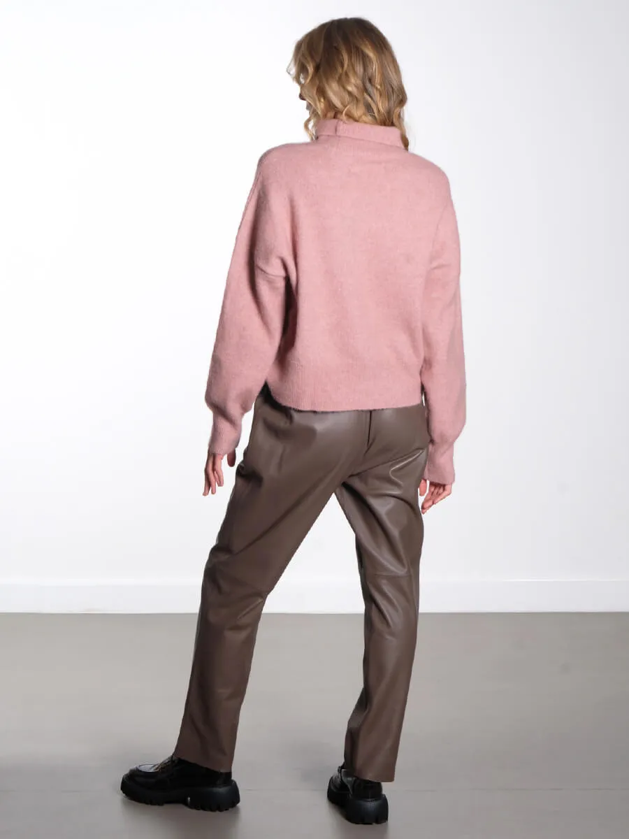 Nola T-N Jumper - Woodrose