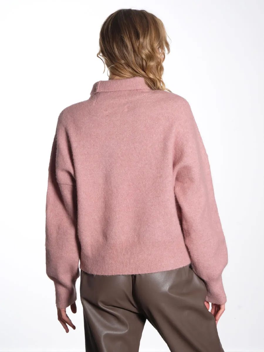 Nola T-N Jumper - Woodrose