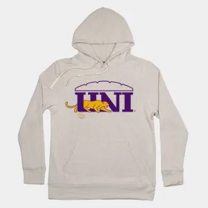 Northern Iowa Walking Panther Logo Hoodie
