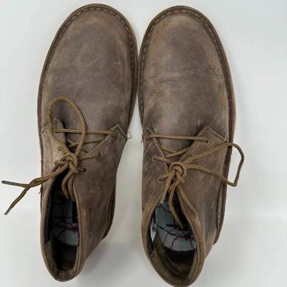 Oliberte Chukka Adibo Lace up Leather Casual Men’s Shoe.