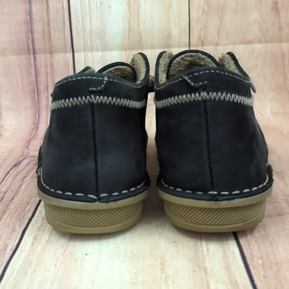 ONFOOT Chukka Sneaker Black Suede Ankle Booties EU 37