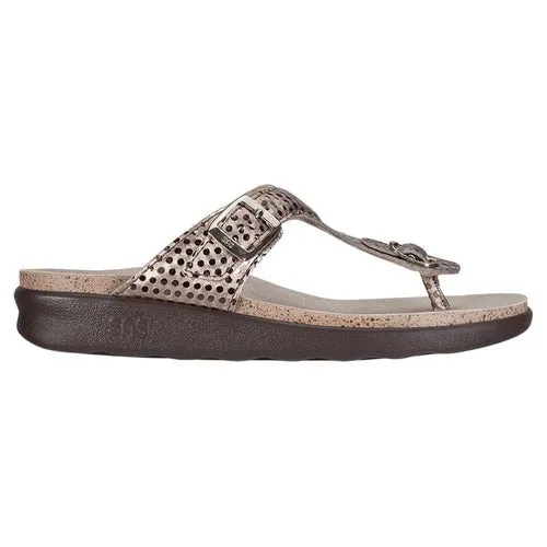 Oro Sanibel T-Strap Slide Sandal Sas