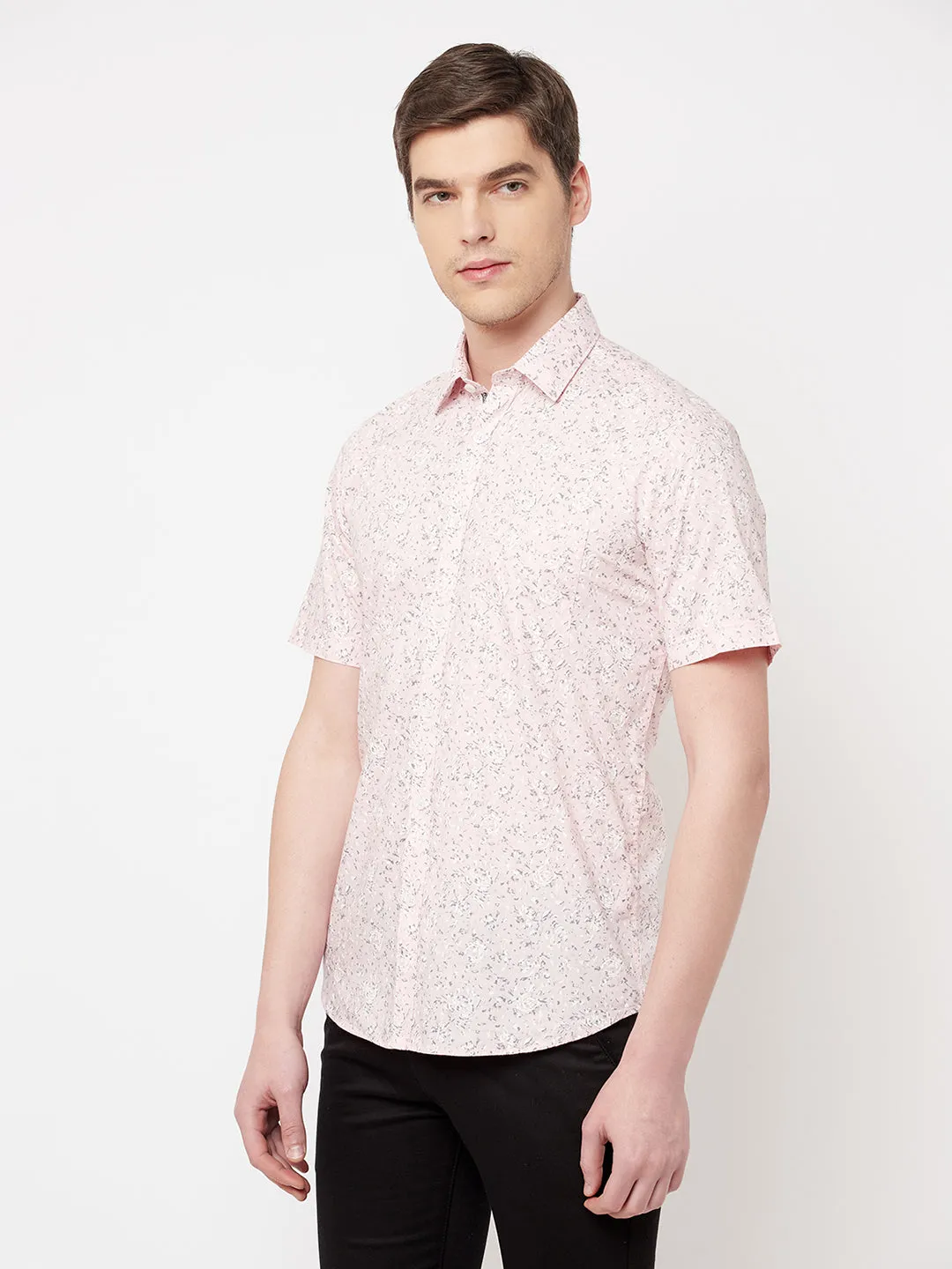 Pink Floral Shirt