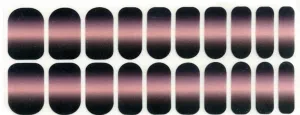 Pink to Black Ombré