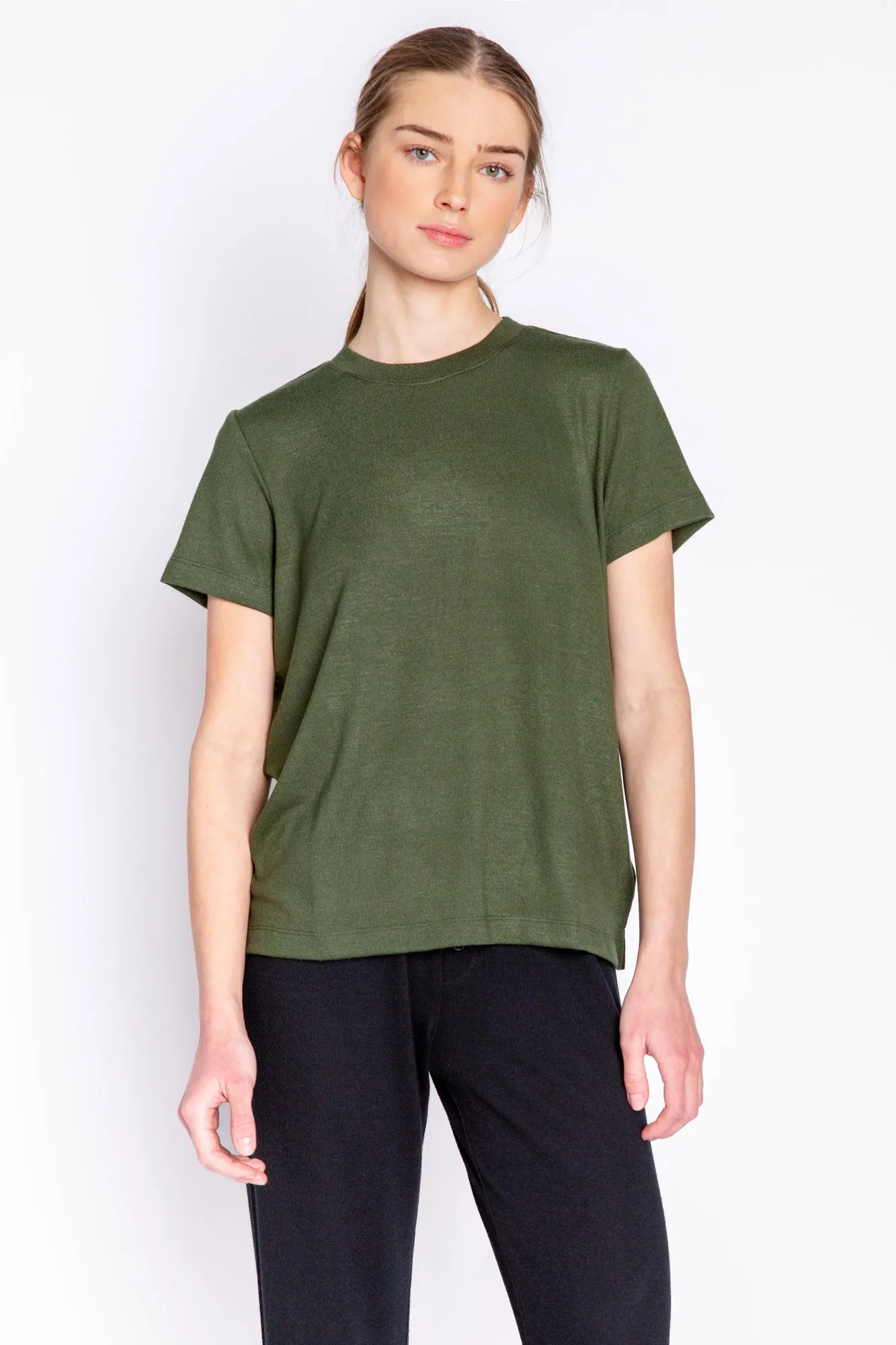 PJ Salvage Reloved Lounge Solid Short Sleeve