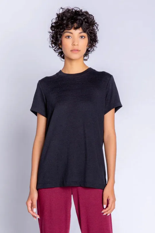 PJ Salvage Reloved Lounge Solid Short Sleeve