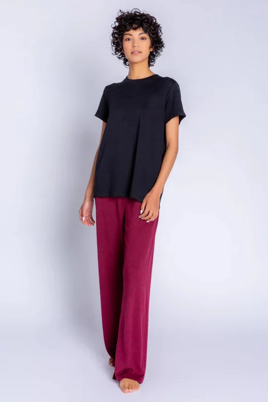 PJ Salvage Reloved Lounge Solid Short Sleeve