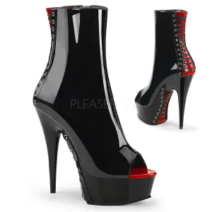 Pleaser Delight 1025 Black/Red