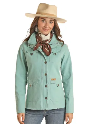 POWDER RIVER LADIES LIGHT WEIGHT CANVAS JACKET