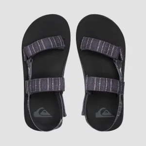 Quiksilver Monkey Caged II Sandals - Grey/Grey/Black