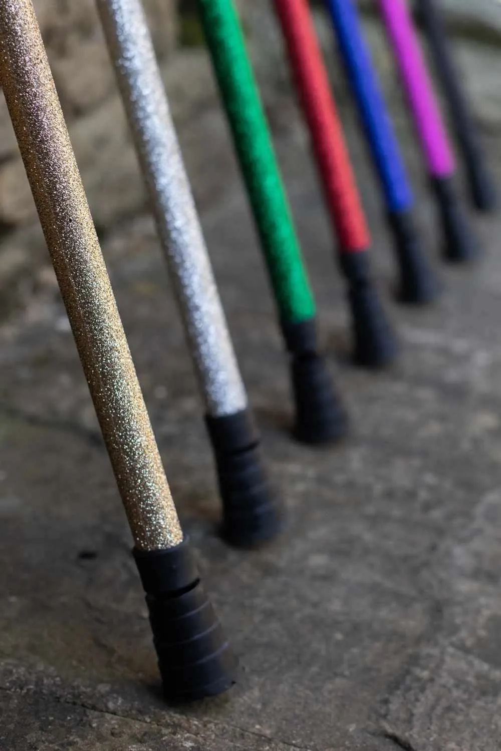 Red Glitter Walking Stick