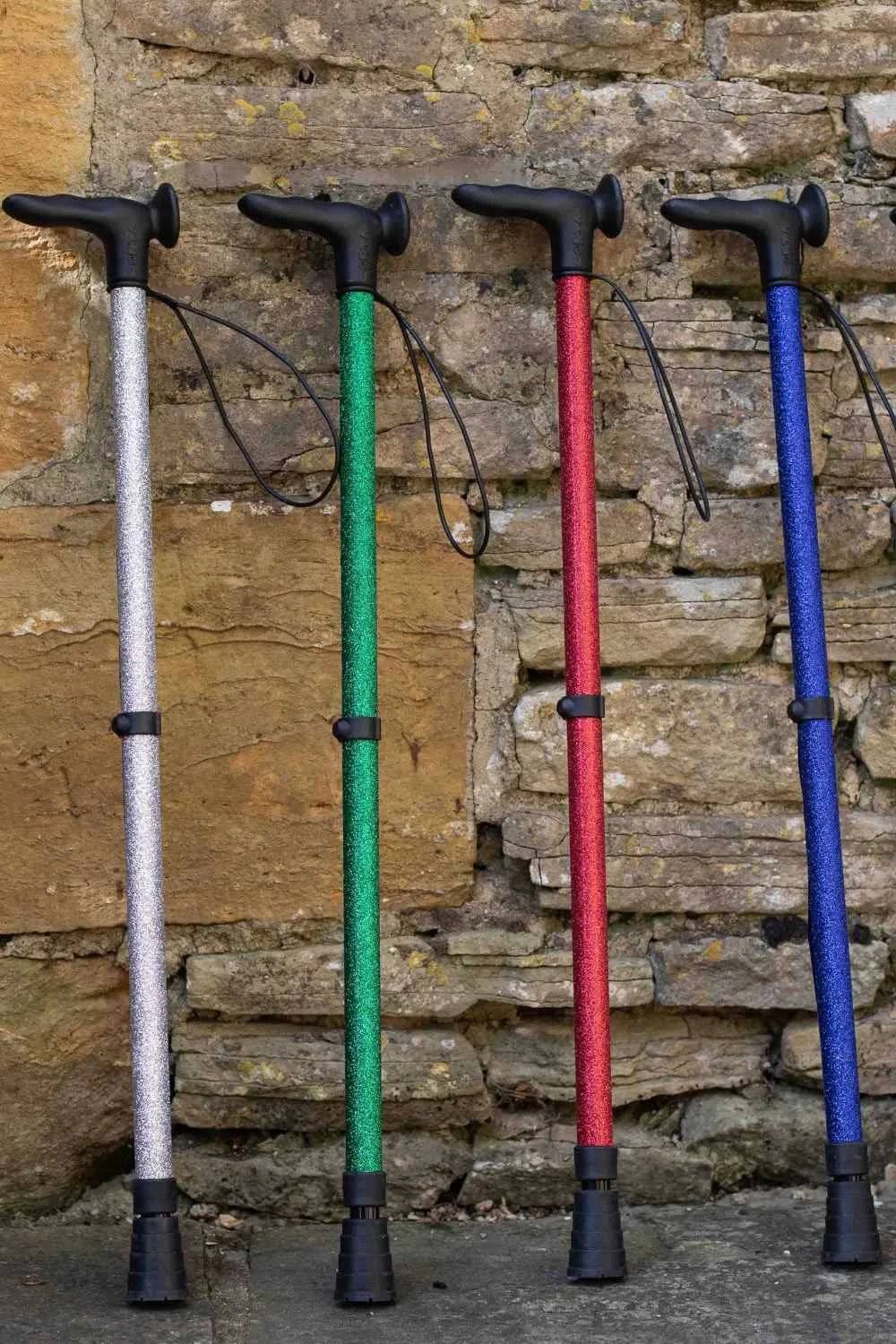 Red Glitter Walking Stick