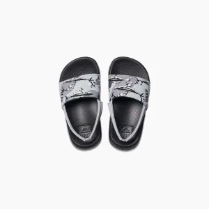 Reef Grey Camo Shark Toddler One Slide