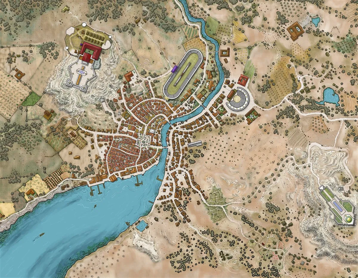 Rikadon Fantasy Map Patreon