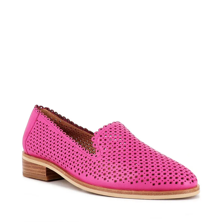 ROCKIN - FUCHSIA LEATHER