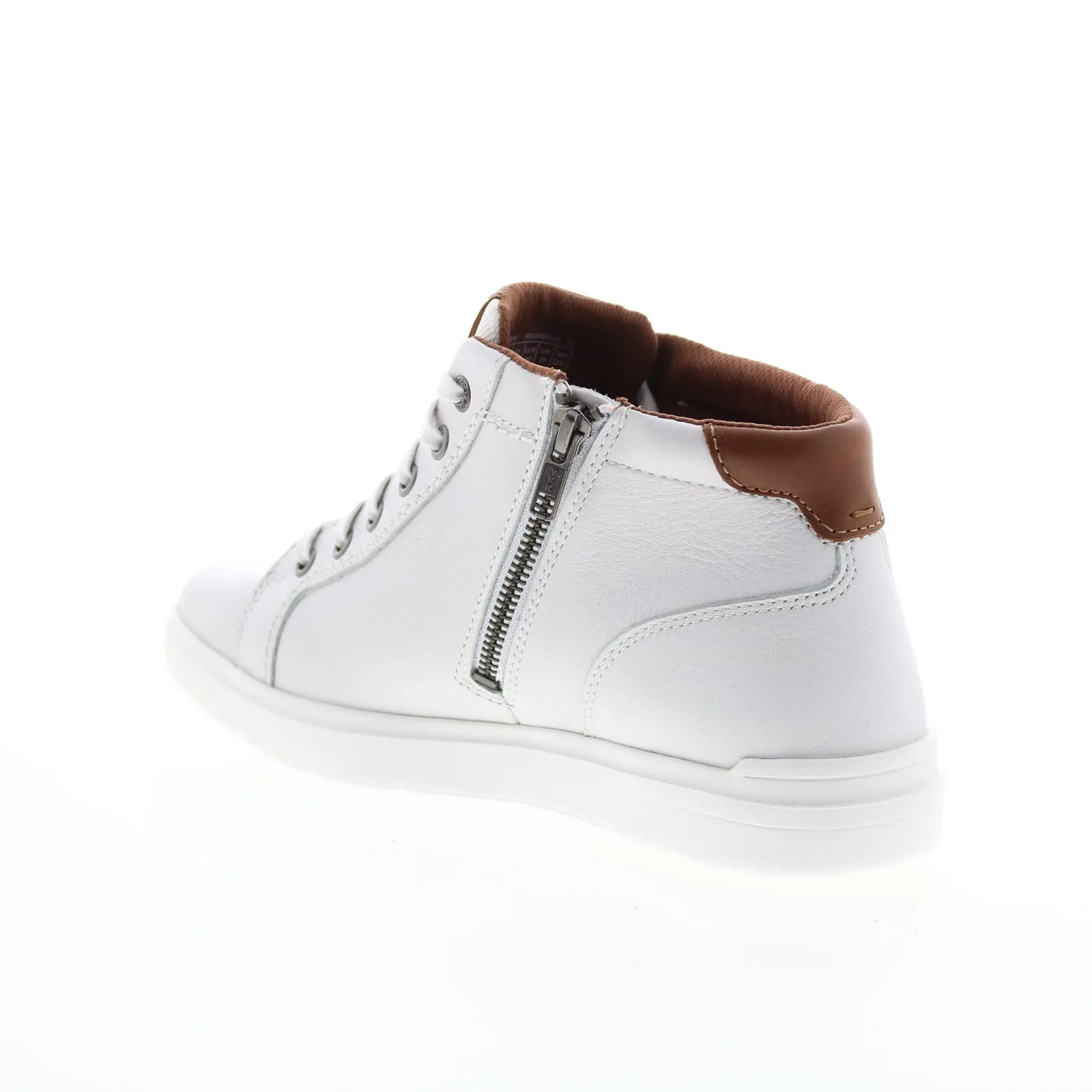 Rockport Total Motion Lite Zip Chukka CI6310 Mens White Wide Chukkas Boots