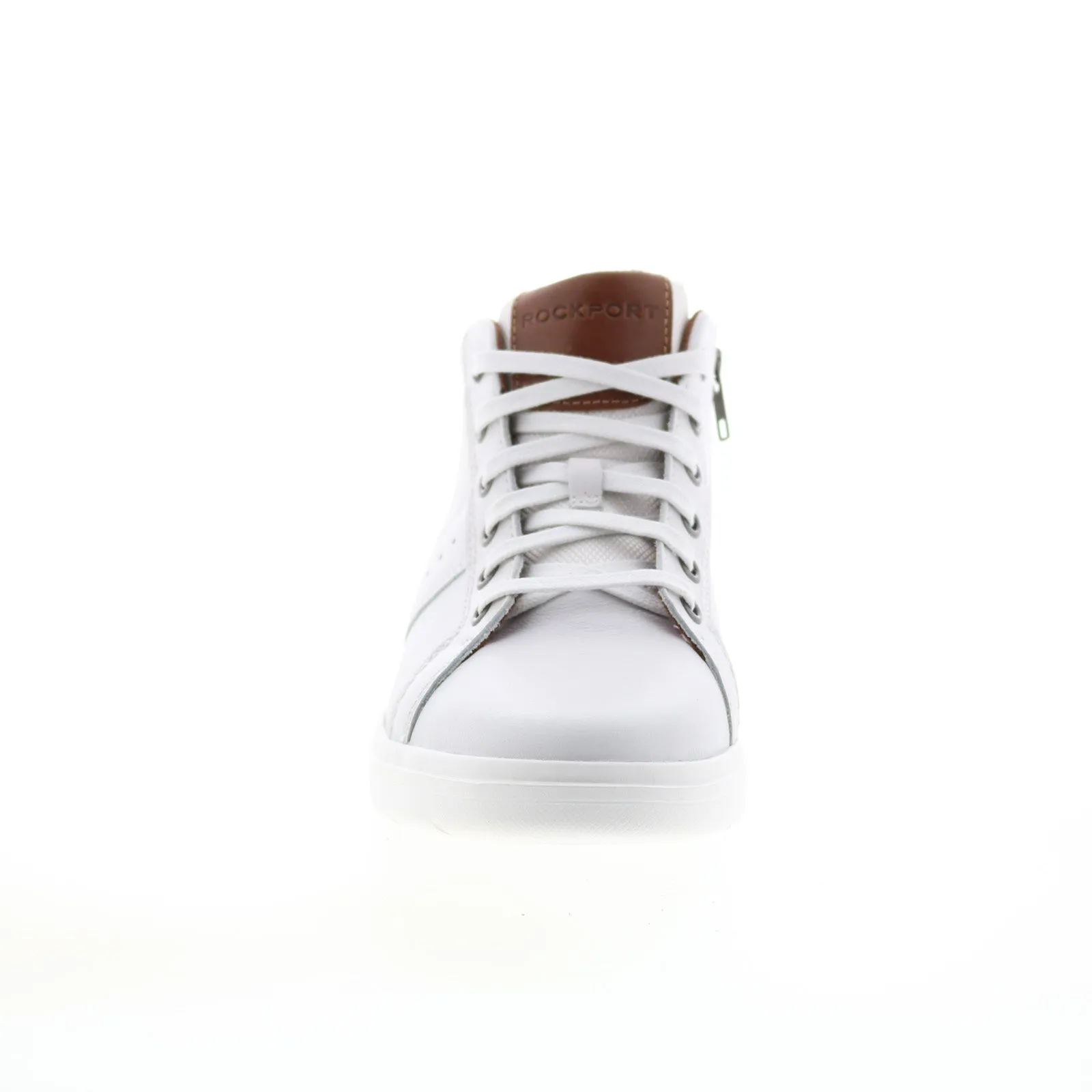 Rockport Total Motion Lite Zip Chukka CI6310 Mens White Wide Chukkas Boots