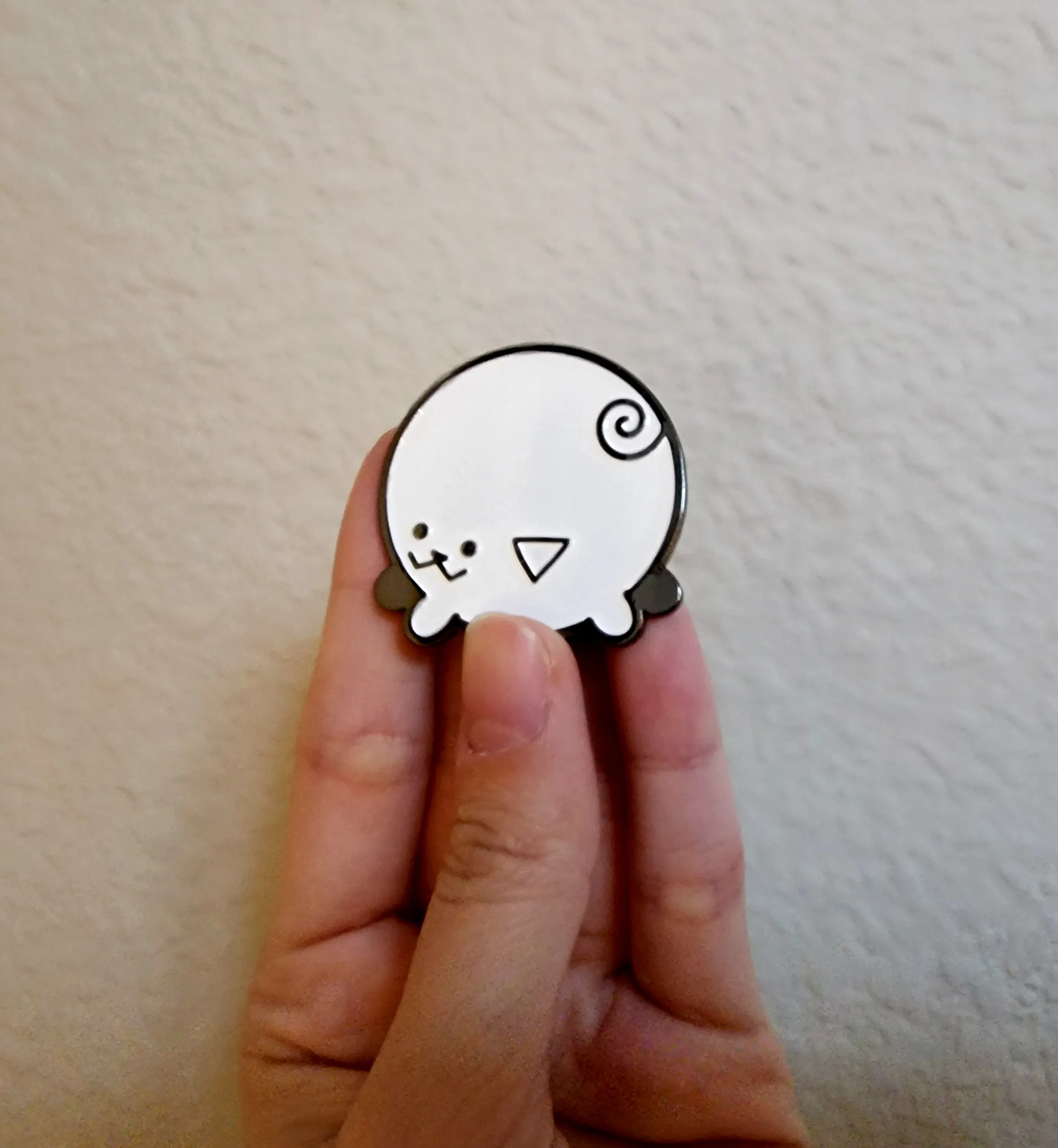 Round N' Happy Pipapeep Enamel Pin!