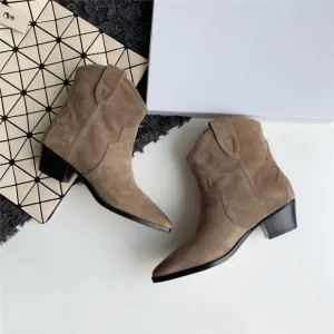 Runway Autumn Winter Short Booties