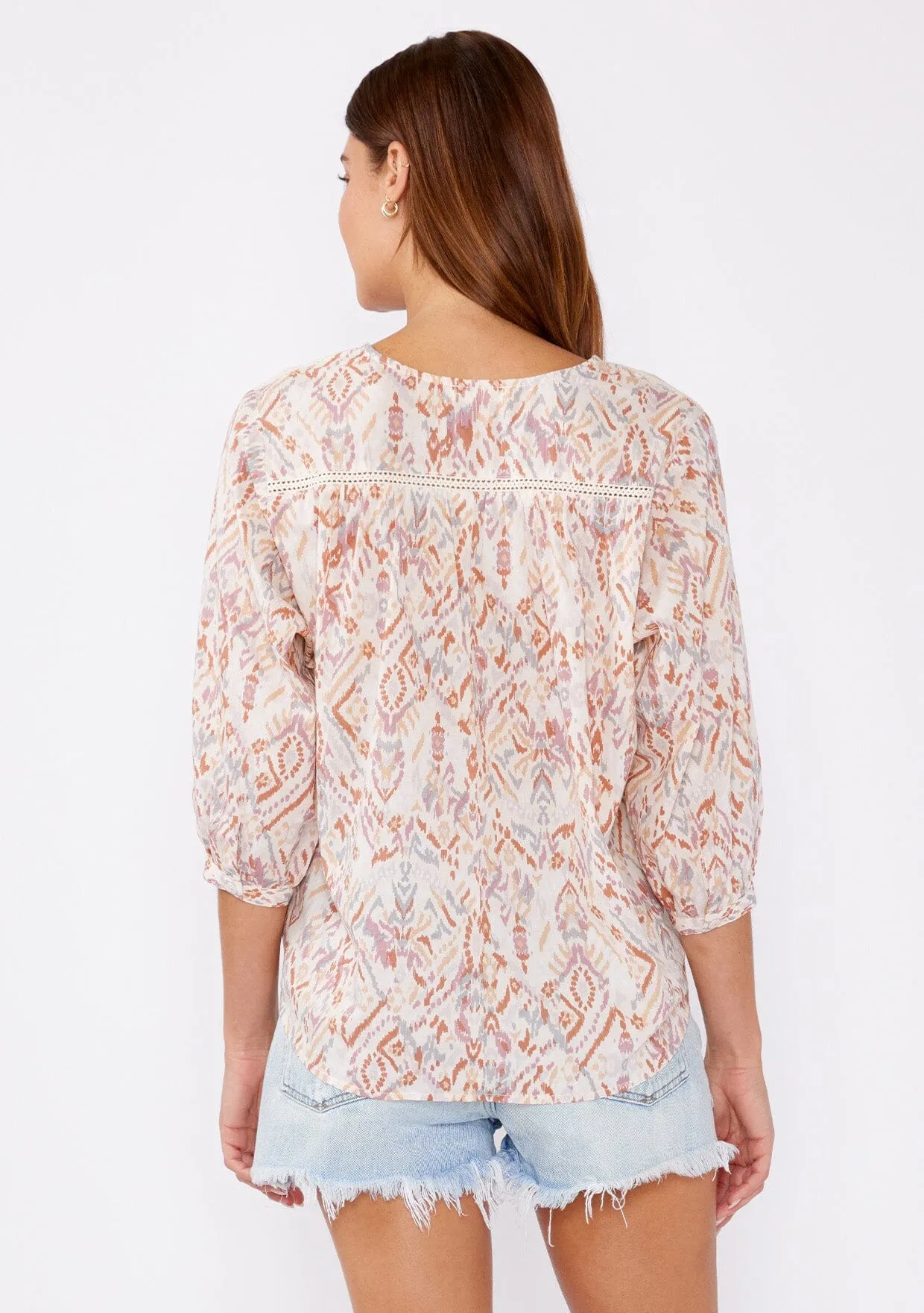 Sand Dune Surplice Top