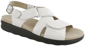 SAS Women's Vanilla Huggy Cross Strap Sandal-HUGGY768-Made in USA-Brandy's Shoes