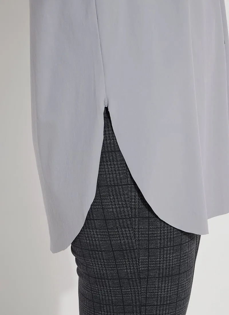 Schiffer Button Down- Shadow Gray