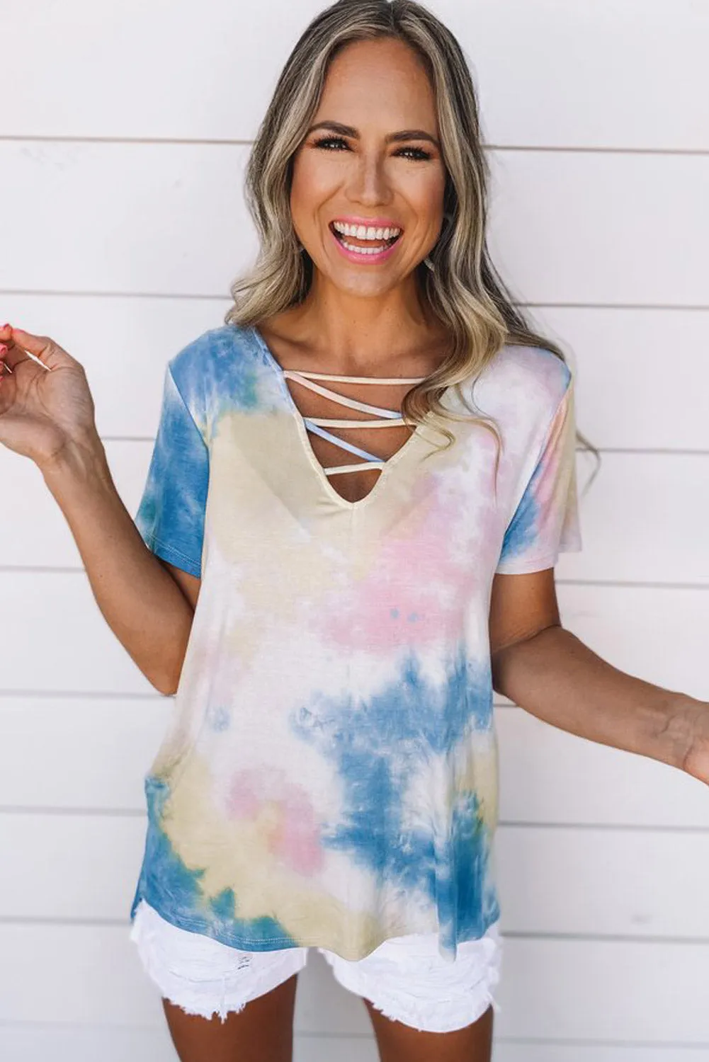 Short sleeve Tie Dye
