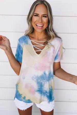 Short sleeve Tie Dye