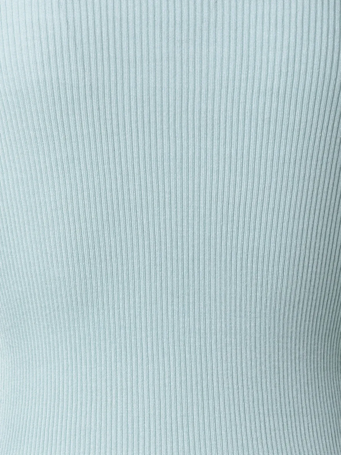 Silk Cotton Rib Knit Pullover