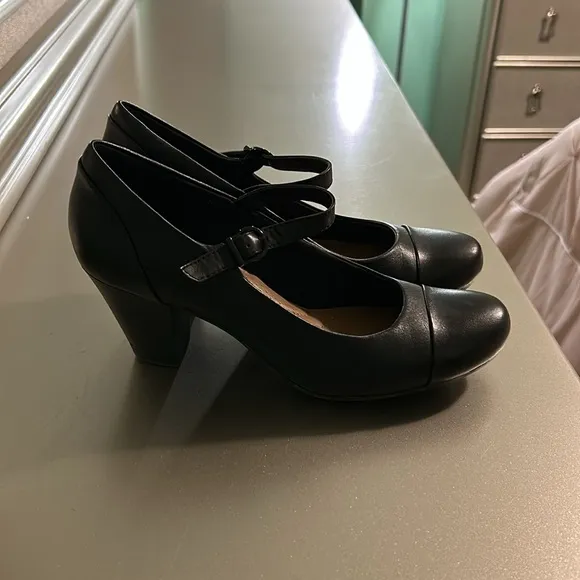 Slip on every day, comfort heels