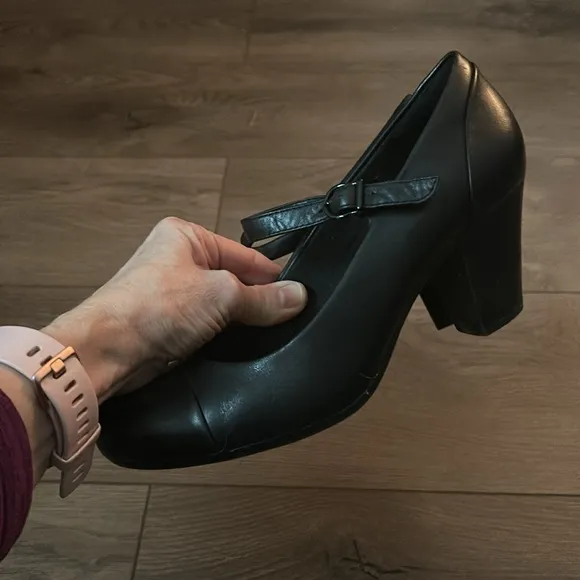 Slip on every day, comfort heels