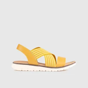Soft Style Deleri Comfort Sandal Yellow 01481