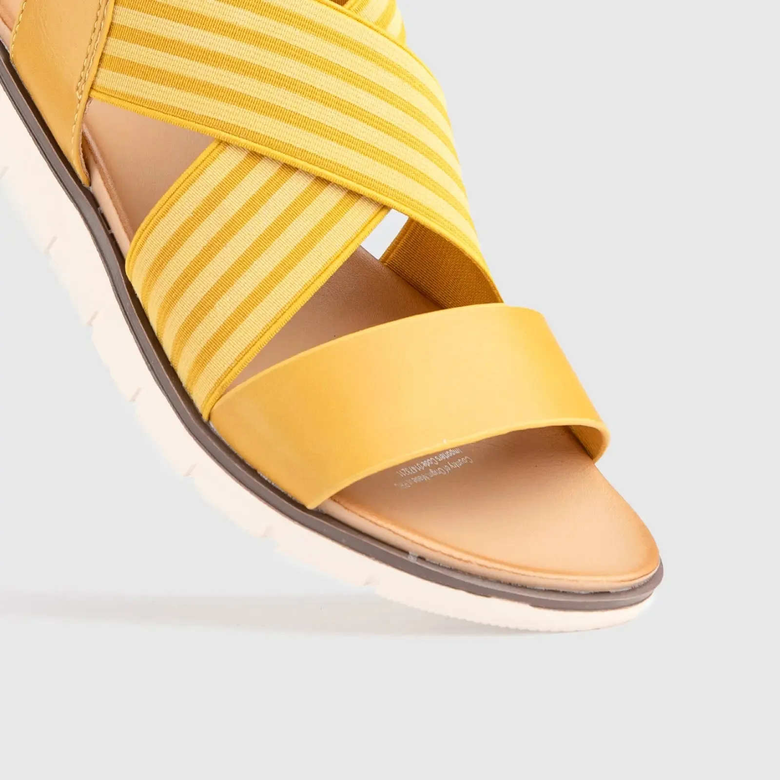 Soft Style Deleri Comfort Sandal Yellow 01481