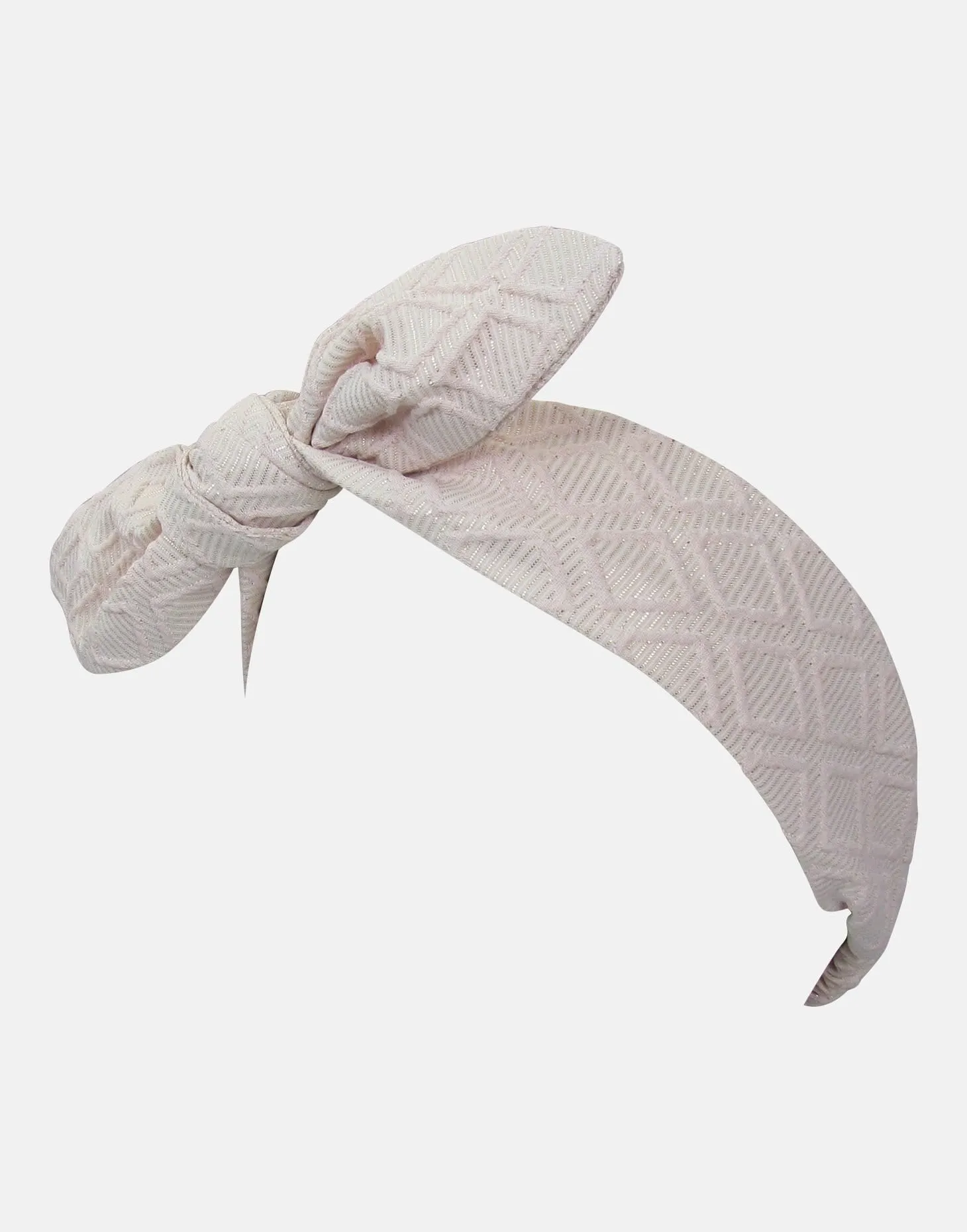 Sophie: Blush brocade headband