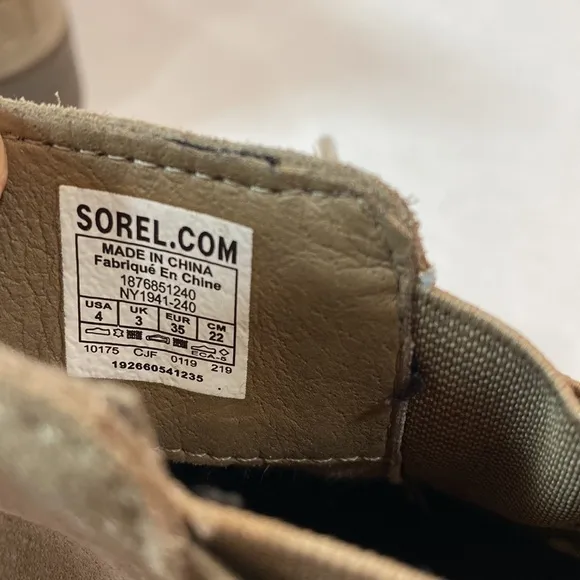 SOREL Emelie Waterproof Chelsea (Youth) beige