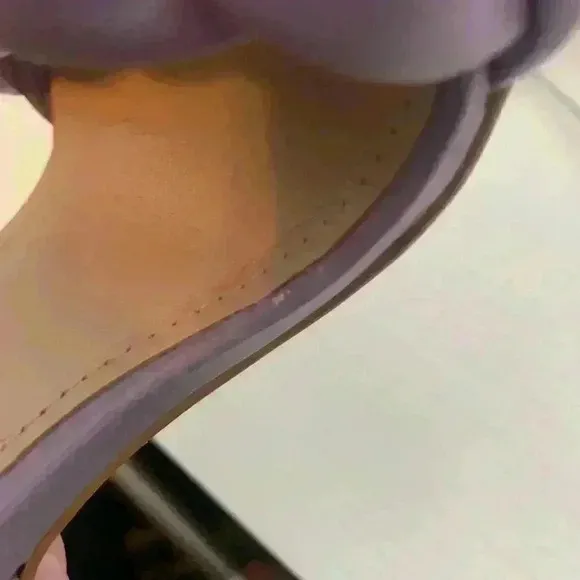 Steve Madden Kenley Lavender Braided Heels, Womens size 6.5