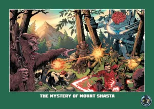 The Mystery Of Mount Shasta Canvas Print Secret Unknown Stuff: Escape from Dulce