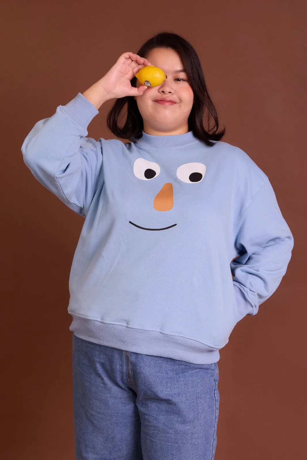 The Peep Jumper in Blue
